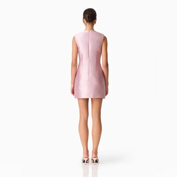 Elliatt Women's Pink Tula Shift Mini Dress Size S NWT formal - Picture 5 of 9